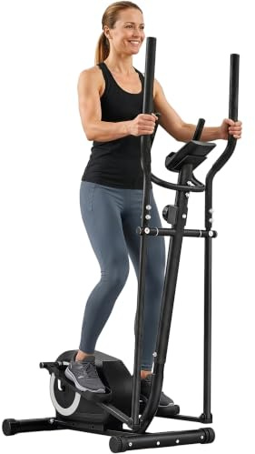 SPORTNOW Crosstrainer für Zuhause Magnetischer Ellipsentrainer Bluetooth