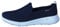Skechers Women's Go Walk Joy-Evaluate Trainers, Navy Textile /White Trim, 7.5 UK