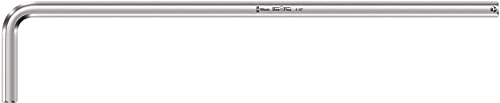 Wera 05022121001 950 L HF Angled Male Spanners, System Metric, Chrome, with Retainer Function, 4.0 mm Matt