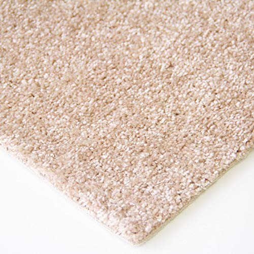 Steffensmeier Teppichboden Cambridge | Meterware Auslegware Wohnzimmer Schlafzimmer Kinderzimmer | sand | 400x400 cm