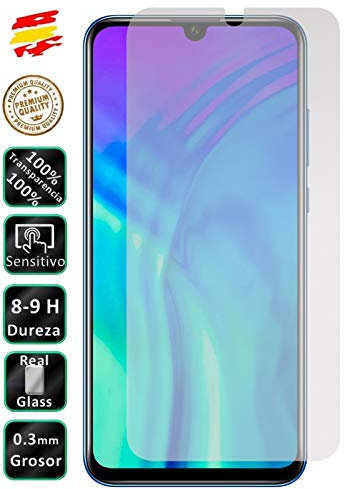 Movilrey Protector para Huawei Honor 20 Lite Cristal Templado de Pantalla Vidrio 9H para movil