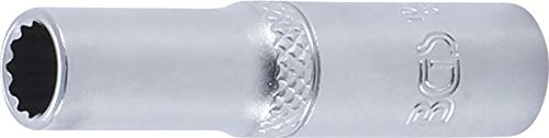 BGS 10707 | Douille pour clé, douze pans, longue | 6,3 mm (1/4) | 7 mm