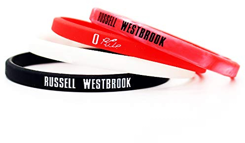 Basketballspieler Star inspirierende Signatur feine Armbänder Fans Sport Silikon kleines Armband (Westbrook)