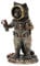 Veronese Design Skulptur Waschbär Frogman Cadet Steampunk Kunstharz handbemalt Tier Sammlerfiguren Militär Geschenk