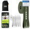 Wild Instincts Pull Up Band Strong 4,5cm / Band für Klimmzüge, Fitnessbänder Set/Resistance Bands Set/Gummiband Sport/Widerstandsbänder für Crossfit & Stretching +Tasche +Trainings WebApp