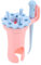 TOYANDONA 1 Satz Blumenweber Bastelgarn Werkzeugset Selber Machen Strickwebstuhl-kit Stricken Webstuhl Fadenstricker Seilstrickwerkzeug Rundstrickbrett Webstuhl-handwerk Kind Schal Abs Riese