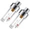 SAGUD 2pcs Airbrush in-Line Mini Air Filter Air Brush Water Moisture Oil Trap Separator Kit, Connects onto Airbrushes and Hoses with 1/8” Threads Directly