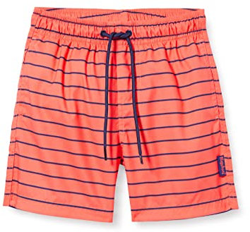 Playshoes Badeshorts Jungen Beach-Short Badehose Schwimmhose Badebekleidung, koralle, 134/140