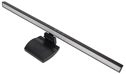 Computer Monitor Light Bar, Eye Caring LED Screen Light Bar, USB Powered Monitor Lamp with Touch Dimming 3000‑6000K, E Reading Desk Task Lamp, No Glare for Home Office