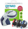 DYMO Prägeetiketten-Maker mit 3 Etikettenbändern | Omega Etikettenhersteller Starter-Kit | kleines, ergonomisches Design mit Drehklickrad | für Zuhause, DIY und Basteln (€, Ñ, Å, ¨ & Ø)
