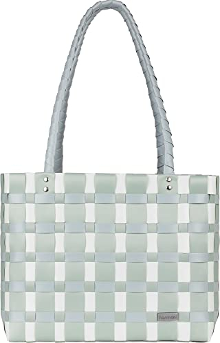 normani Pflegeleichter Einkaufskorb - inkl. eingenähter Innentasche - Reißfest - 70% recyceltes Material Farbe Blau