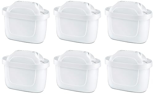 BAMEEY Cartucce filtro acqua, ricambio per cartucce filtro acqua Brita, compatibili con Britta Maxtra+ Jug, Maxtra Pro, Marella Jug, cartuccia filtro acqua per brocche Brita (confezione da 6)