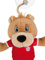 FC Bayern München Berni 35 cm Maskottchen Kuscheltier Plüschfigur FCB - Plus Aufkleberkarte FCB