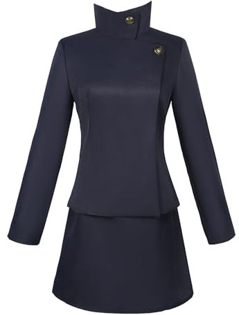 Fiamll Anime Leiri Shoko Cosplay Kostüm Leiri Shoko Uniform Komplettset Leiri Shoko Outfit Halloween Karneval L