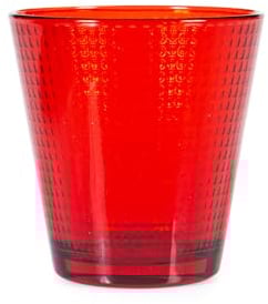 Pasabahce Borcam Set 6 bicchieri Generation vetro Colore Rosso cl25