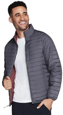 Skechers Herren Goshield Altitude Reversible Jacket Strickjacke