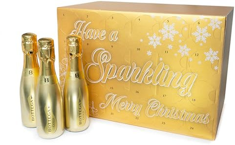 Christmas Advent Calendar containing 24 bottles of 'Bottega Gold' | 24 x 20cl Bottles |