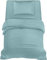 Utopia Bedding 3 Piece Single Bedding Set - Duvet Cover, Fitted Sheet with Pillow case - Soft Brushed Microfiber (Spa blue)