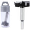 Meichoon Forstner Drill Bits Woodworking Tool Punching Bit Wood Slabs Flat Wing Drilling Upgraded Version 3-Cutter Higher Hardness Tungsten Carbide Hole Saw Auger Opener 50mm