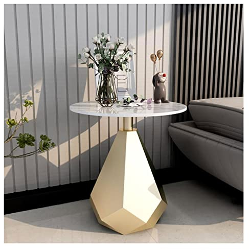 Moderne Sofatische Moderner runder kleiner Beistelltisch, Nachttisch und Nachttisch, for Wohnzimmer und Schlafzimmer, Konferenztisch, Kaffee-Besprechungstisch for Büro, Sitzungszimmer, Wohnzimmer, 19,