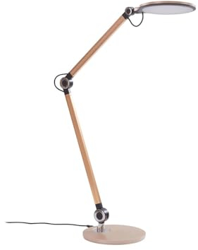 Lindby LED Tischlampe 'Nyxaris' (Touchdimmer) dimmbar (Modern) in Gold/Messing u.a. für Arbeitszimmer & Büro (1 flammig,) - Tischleuchte, Schreibtischlampe, Nachttischlampe