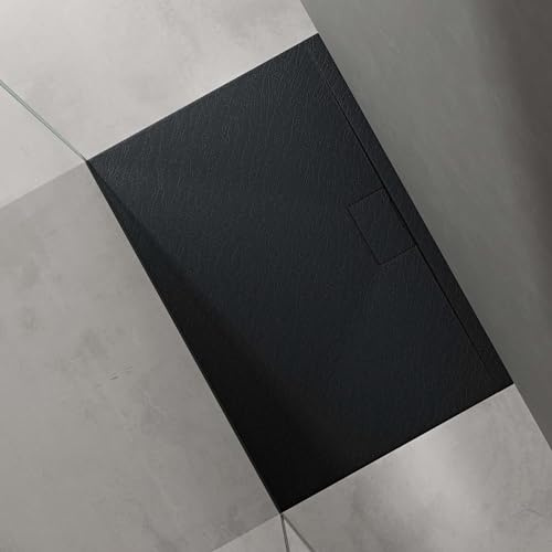 doporro Receveur de Douche Ultra Plat 80x120x3cm Bac à Douche