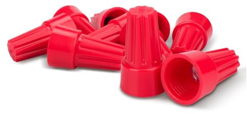 Innfeeltech 10 Piezas Conexión Eléctrica Tornillo Tuerca Tapa Conector, Tuerca Tapa Conexión para Alambre de 4-6mm².