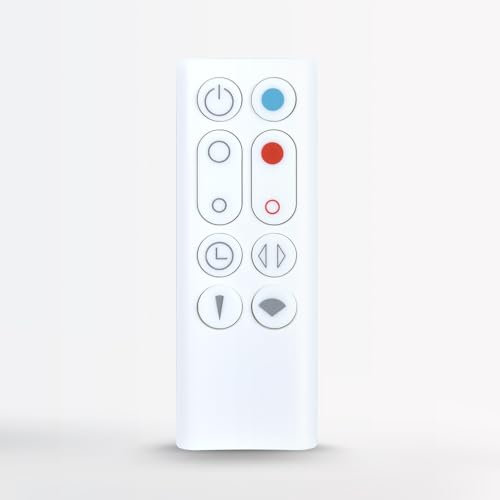 Snrigw Ersatz-Fernbedienung für Dyson AM09, kompatibel mit Turmheizungs- und Kühlerlüftern (weiß, Modell 966538-01)