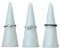 Lot de 3 Porte bague Blanc, Made in France, Support bague, Présentoir Bijoux, Support bagues, Presentoir bagues, Accessoires de décoration intérieure, Organisateur bijoux, Cadeau emmenagement original
