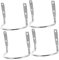 PLAFOPE 4Pcs Heavy Duty Hammer Loop Holder Tool Belt Hooks for Hammers Mallets for Garage Workshop Home Tool Organization