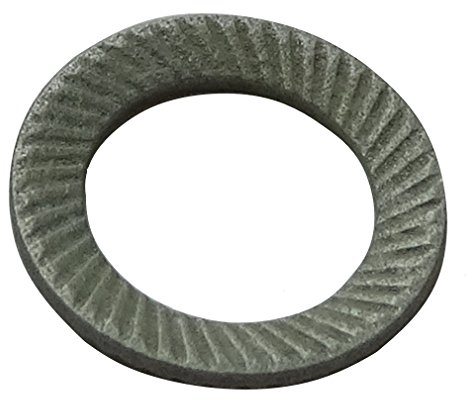 AERZETIX - C17684-50 x Fächerscheibe - Gerippt - Federringe - Sicherungsscheiben - M6 Ф10mm H1.2mm - Federstahl