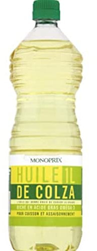 Monoprix Huile de colza - La bouteille de 1L