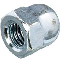 Hutmuttern verzinkt M10-100 Stück