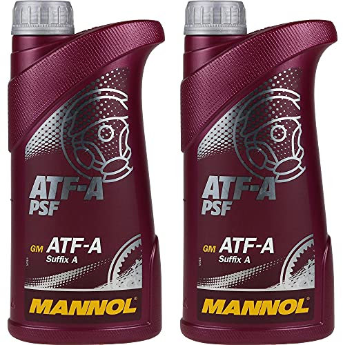QR-Parts Set 85446886 MN8203-1 2x1 Liter Original MANNOL Hydrauliköl ATF-A PSF Hydraulic Fluid Oil
