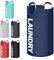 K-ONE Modern Style Collapsible Fabric Large Laundry Basket, Hamper, Foldable Clothes Bag, Folding Washing Bin 6 Colors available 82L (Blue)
