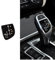 NCOUUOCN Auto Schaltknauf Panel Schaltknauf Abdeckung Emblem Aufkleber für BMW X1 X3 X5 X6 M3 M5 F01 F10 F30 F35 F15 F16 F18 (Sport (kurz))