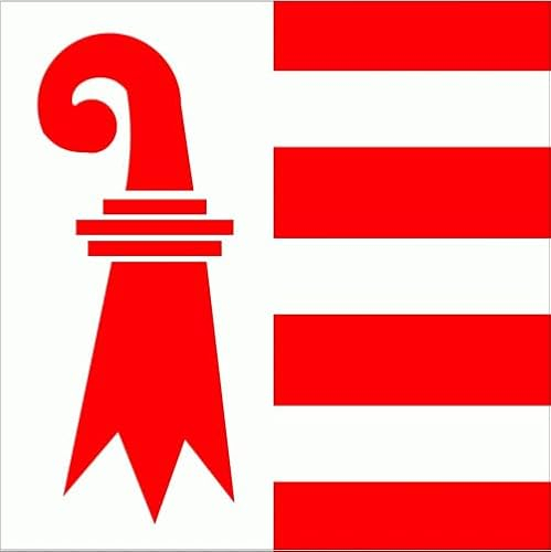 Drapeau du Jura Suisse Canton 90 x 90 cm