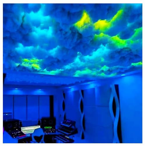 Lampada Nuvola di Tuono LED Luci Notturne Intelligenti Fai da Te Creative Cloud Lights DIY Camera da Letto Gaming Room Decor Atmosphere Light Luci del Festival del Partito 5m