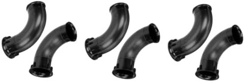 PartyKindom 6pcs Speaker Voice Outlet Accessory Speaker Port Tube for Vehicle Subwoofer High Performance