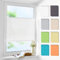Plissee ohne Bohren Weiß 35x130cm Plissee Klemmfix Version Plisseerollo Sichtschutz und Sonnenschutz Blickdicht Easyfix lichtdurchlässig Rollo für Fenster & Tür
