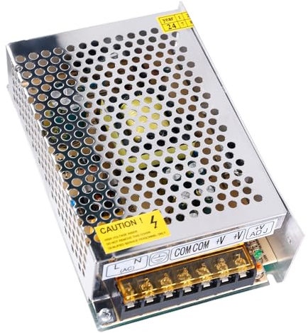 Bloc d'alimentation à découpage CC 12 V 10 A 120 W - Adaptateur transformateur pour bandes LED, projet informatique, radio
