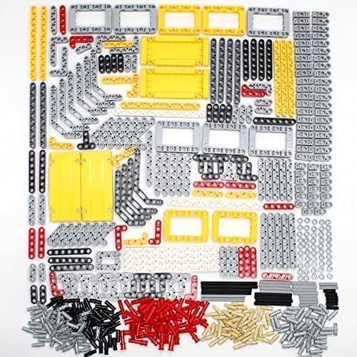 UpGLeuch Technik Ersatzteile Set für Major Technik Modellbausatz, Klemmbausteine Technik Ersatzteile Verbinder, Technik Ersatzteile Achse und Achse