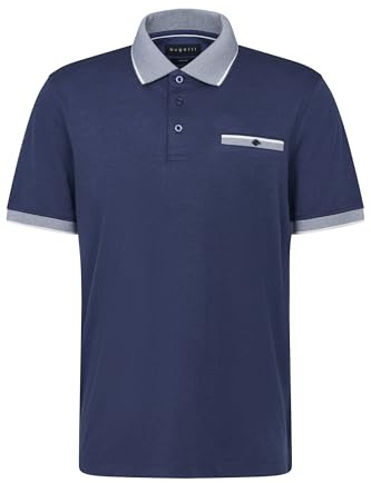 bugatti Herren Polo Kurzarm 8151-75091C | modern, elegant, Baumwolle, klassisch, bequem, Sommer, Freizeit