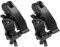 sourcing map Light Truss Clamp, Aluminum Alloy Stage Lighting Pipe O Clamp for 1.5-1.61inch OD Tube Max Load 220Lb Single Buckle, 2Pcs