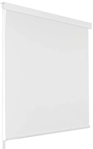 Lauuoeriau Accessori da bagno, Tende da docciaTenda a rullo da doccia 100x240 cm Bianco