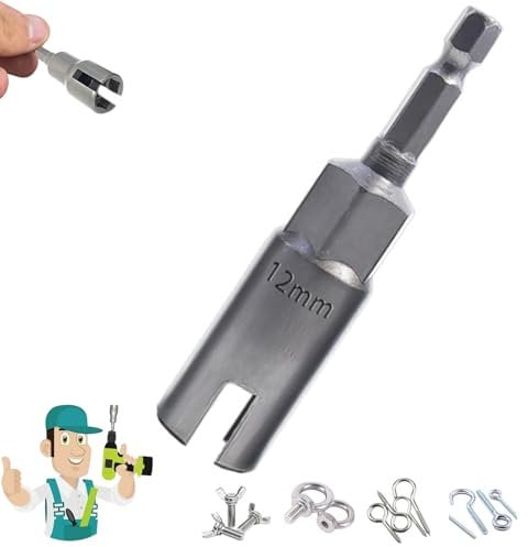 Xpwghap Power Wing Nut Driver Bit Set,1/4 Inch Hex Shank Bolt Removal Tool,screw Hook Driver,hex Bit Socket Bolt Nut Driver Bit Set,power Wing Nut Driver Socket,wing Nut Spanner,wing Nut Removal Tool