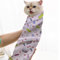 Cat Wrap for Cutting Nails, Cat Grooming Wrap, 35-55cm, Self-Adherent Cat Restraints for Grooming, Anti-Bite&Scratch, Anti-Escape Calming Wrap for Medicine, Cutting Nails (Pink Makeup, 35*35cm)