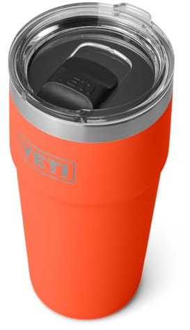YETI Rambler Stapelbarer Becher mit magslider deckel, Papaya, 20 oz (591 ml)
