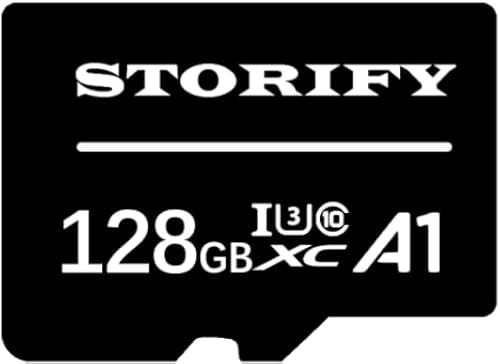 STORIFY SD, Micro SD 128Go + Adaptateur Inclus