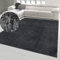 Teppich-Traum Teppich Wohnzimmer Flurläufer Eingangsbereich Gang Anti-rutsch sanft mit angenehmem Uni-Design in Anthrazit 300 x 400 cm